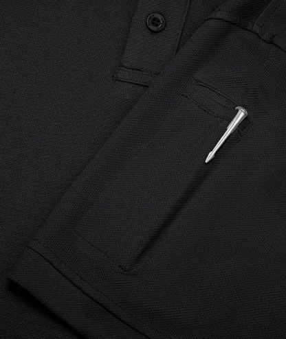 ZITY Men's Slim Fit Button Up Golf Polo Shirt-ZPK007838