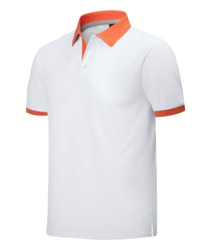 ZITY Men's Solid Color Summer Polo Shirt-CUMPO01043