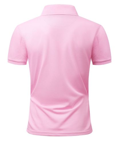 ZITY Men's 3 Button Up Slim Fit Polo Shirt-CUMPO03041