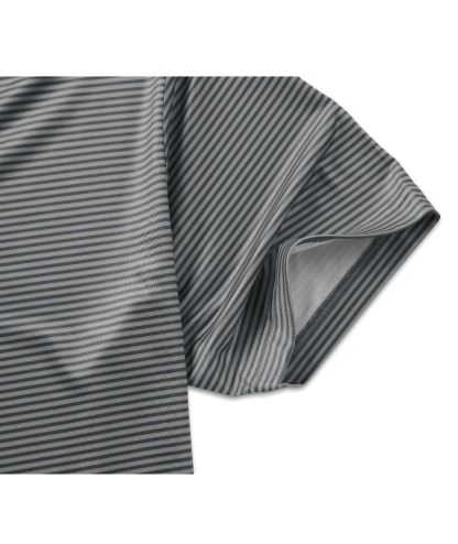 ZITY Men's Button Up Stripe Polo Shirt-CFMPO00062