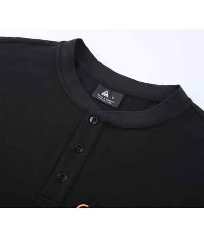 ZITY Men's Dri Fit Button Up T-Shirt-CUMSS01289