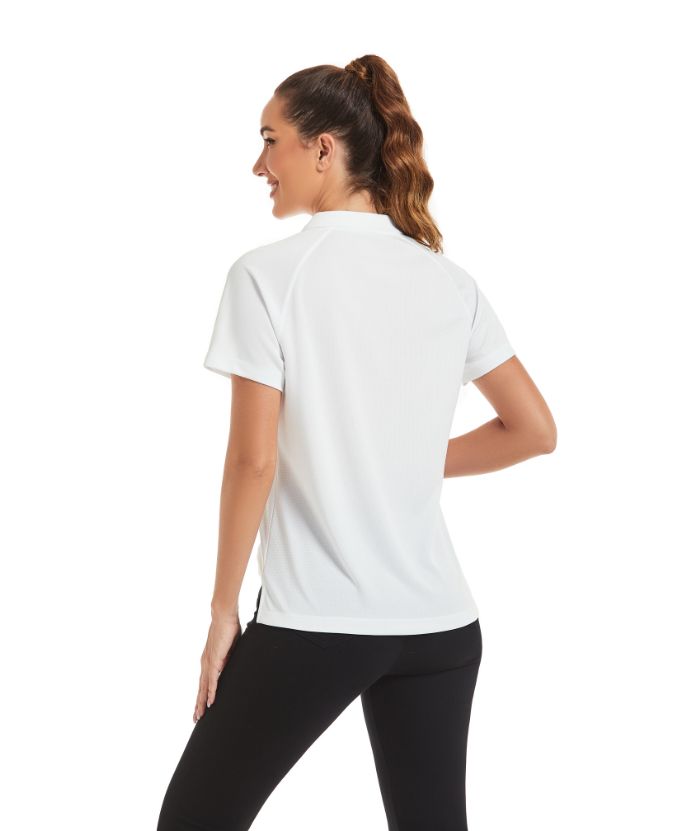 ZITY Women's Casual Slim Fit Sports Polo Shirt-CUWPO01363