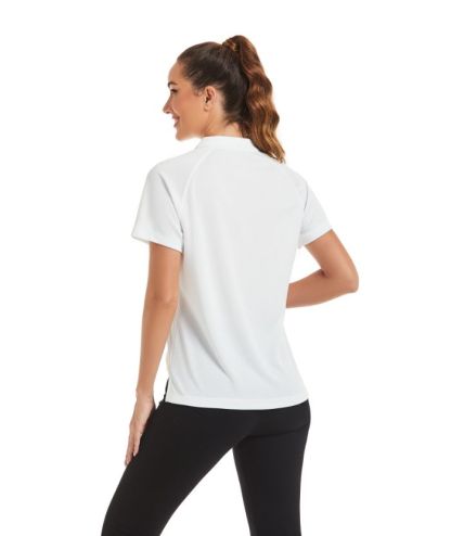 ZITY Women's Casual Slim Fit Sports Polo Shirt-CUWPO01363