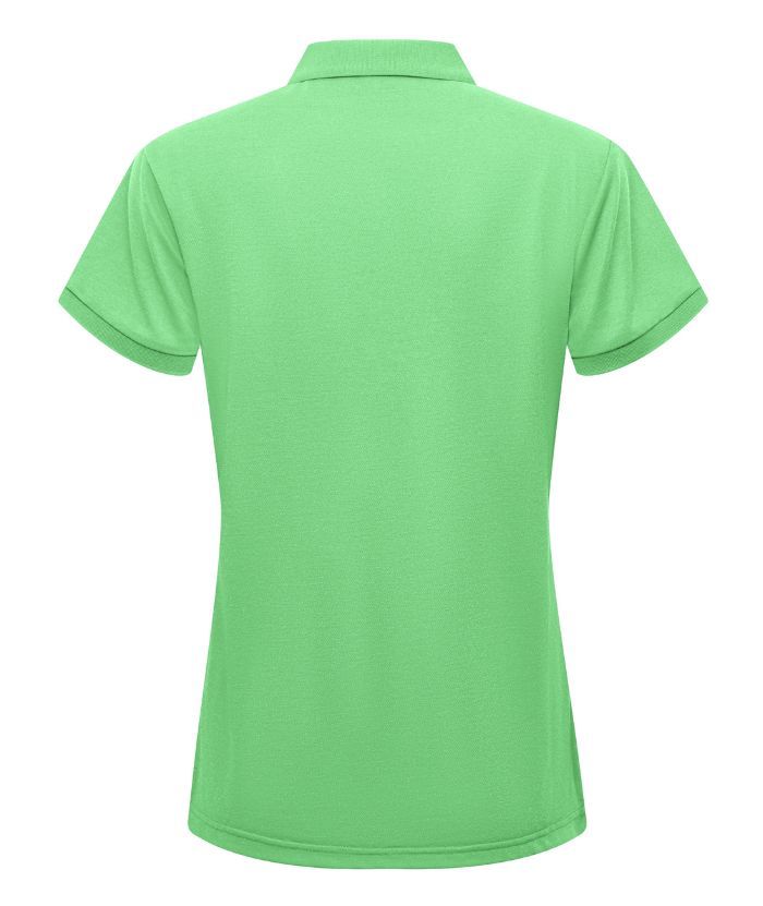 ZITY Women's Quarter Zip Slim Fit Solid Color Polo Shirt-CUWPO01996