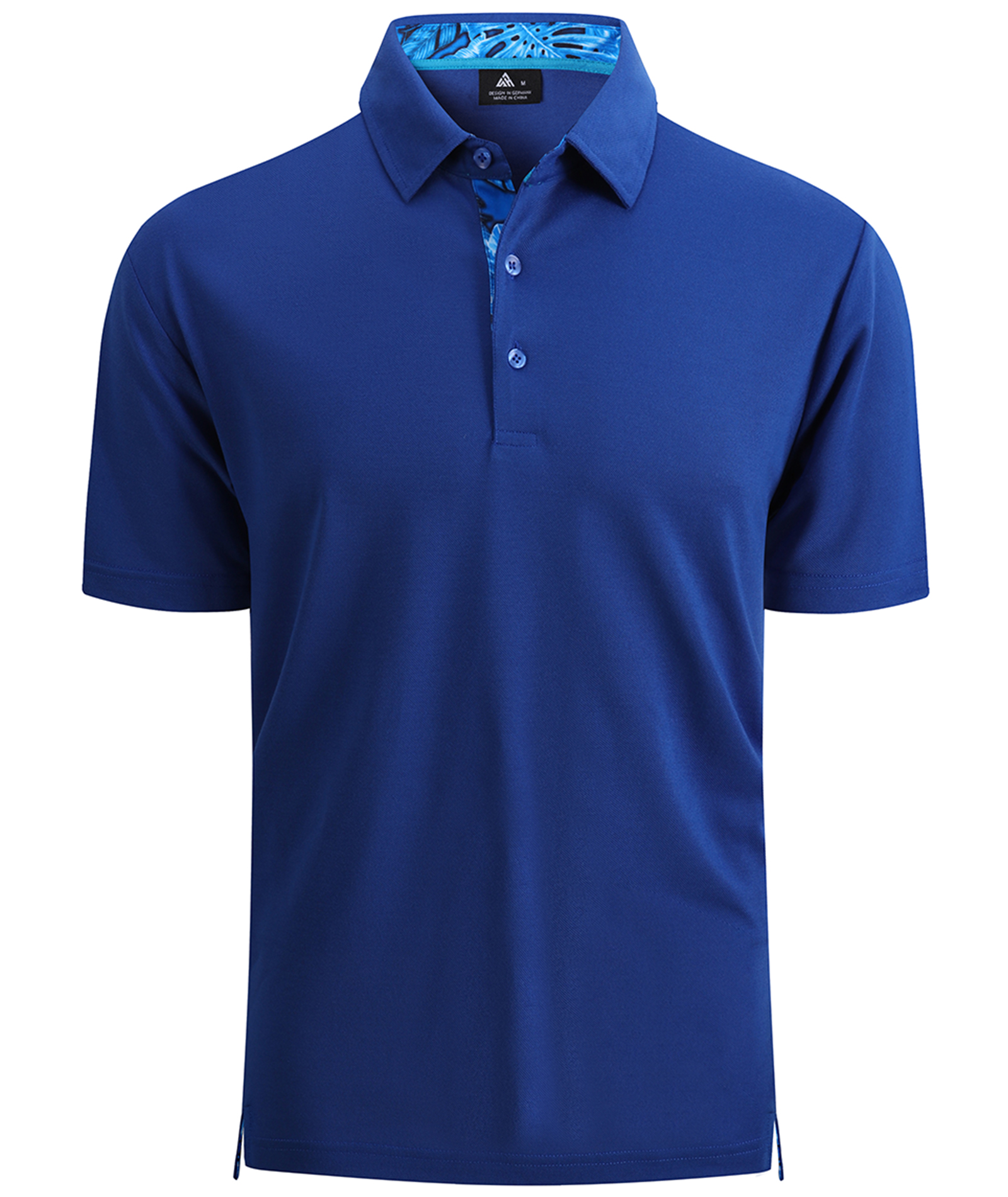 ZITY Men's Button Up Dri Fit Polo Shirt-CFMPO00053