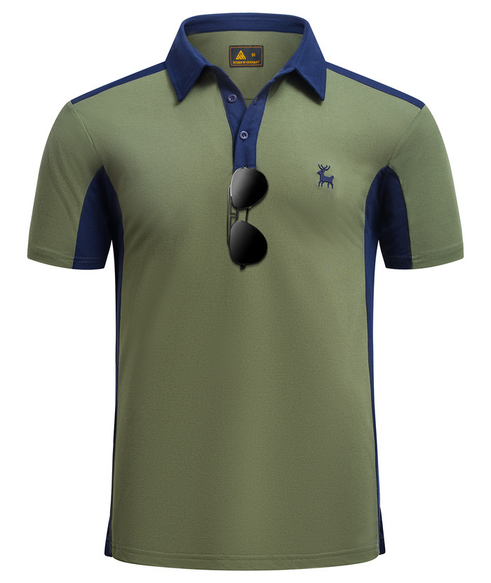 ZITY Men's Casual Slim Fit Sports Polo Shirt-ZPK007934