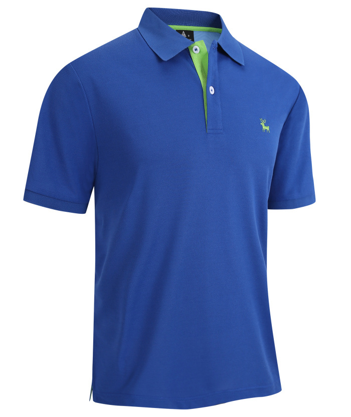 ZITY Men's Short Sleeve Moisture Wicking Athletic Golf Polo Shirt-CUMPO01637|Zitysports