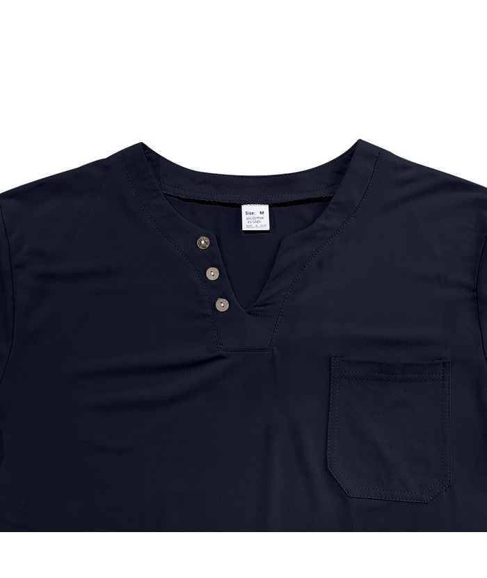 ZITY Men's Summer Casual V-Neck Slim Short Sleeved Trendy T-shirt-ZPK010594|Zitysports