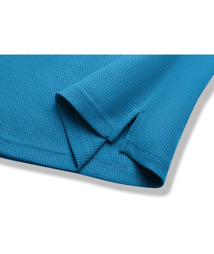 ZITY Men's Slim Fit Button Up Summer T-Shirt-CUMSS01031