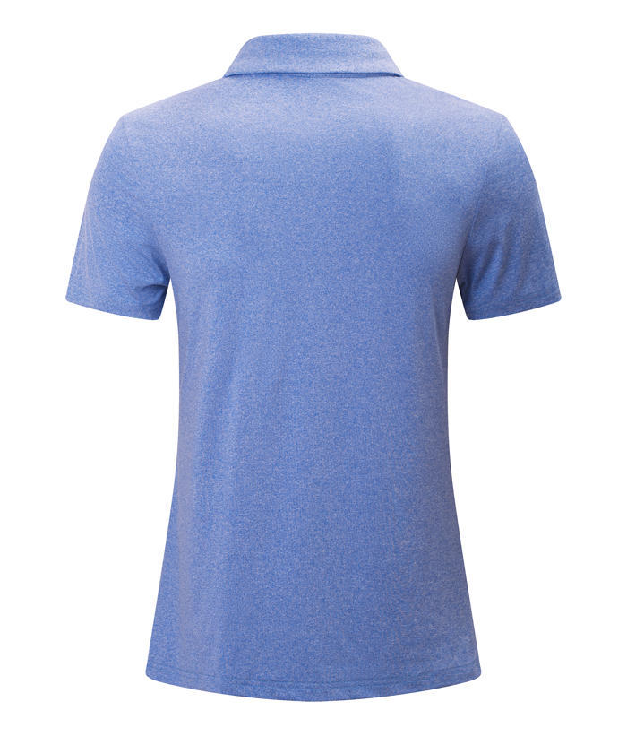 ZITY Women's Solid Color Dri Fit Golf Polo Shirt-CUWPO01308