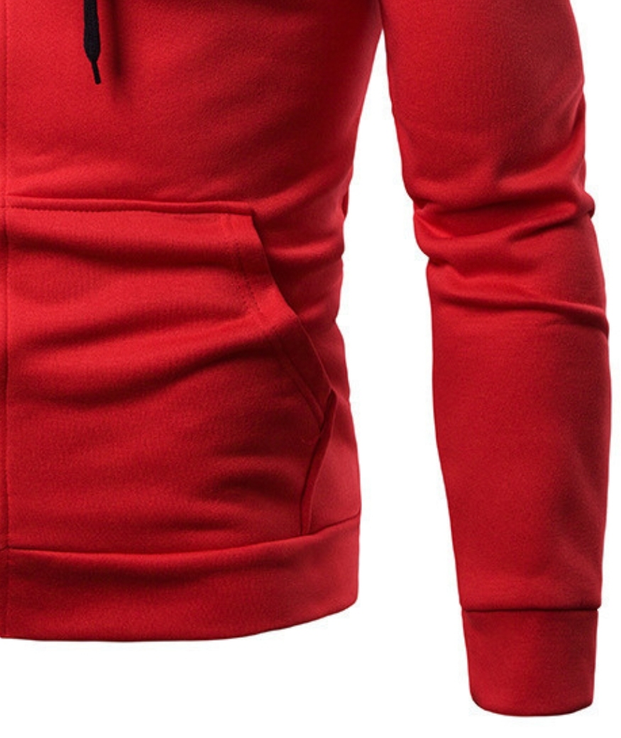 ZITY Men's Zipper Casual Fashion Long Sleeve Sweatshirt-DUMFH04870 | Zitysports