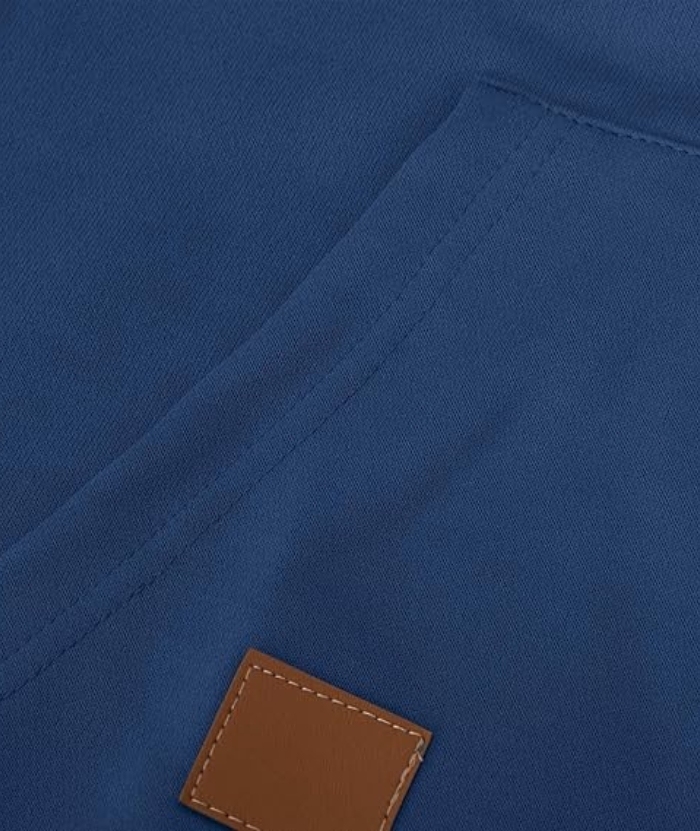 ZITY Men's Half Zipper Vintage Casual Multi-Pockets Hoodie-DUMFH04894 | Zitysports