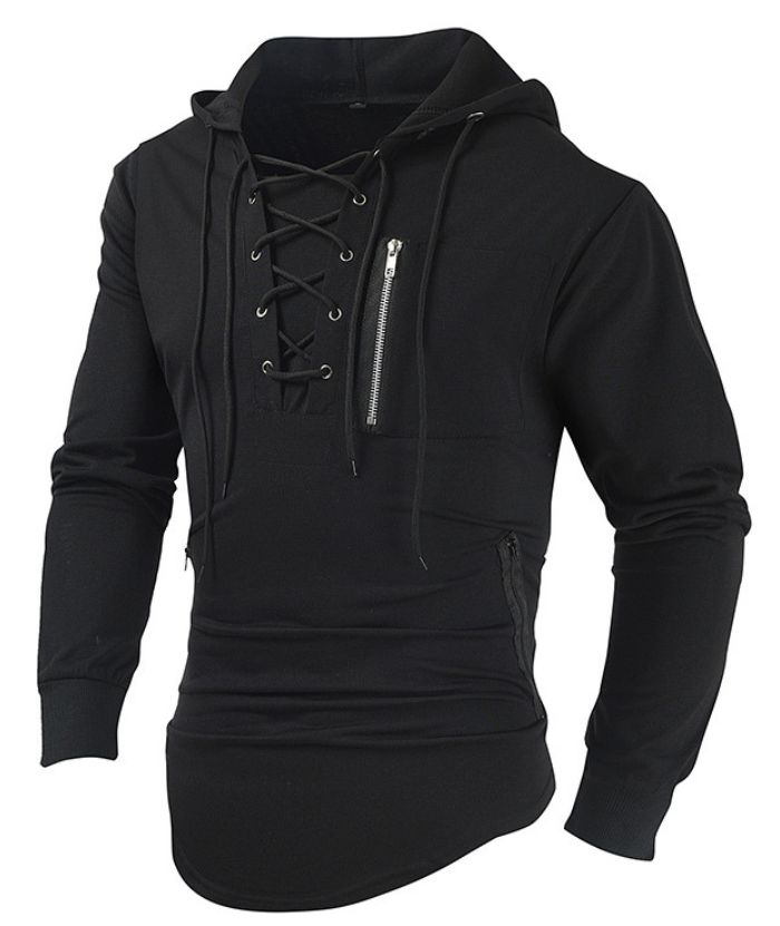 ZITY Men's Light Weight Long Sleeve Tactical Outdoor Pullover Hoodie-DUMFH05067|Zitysports