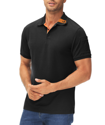 ZITY Men's Quick Dry Sports Polo Shirt-ZPK007932