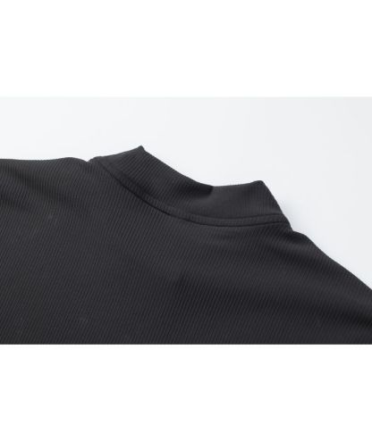 Men's Sports Round Neck Long Sleeve Polo Shirts-8849