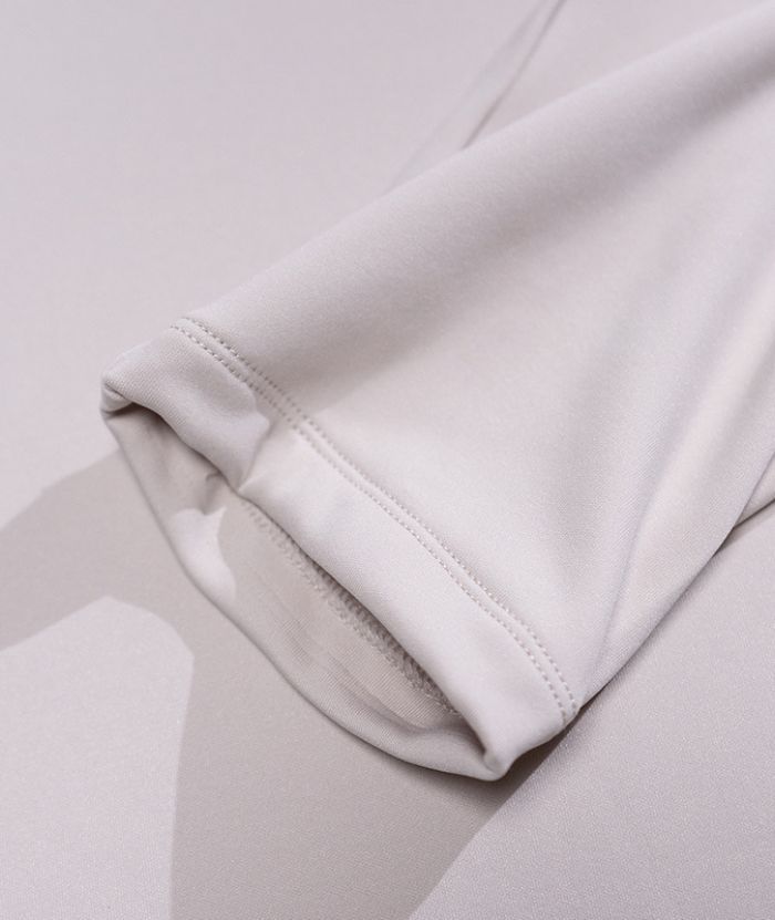 ZITY Men's Long Sleeve Solid Color Polo Shirt-8907