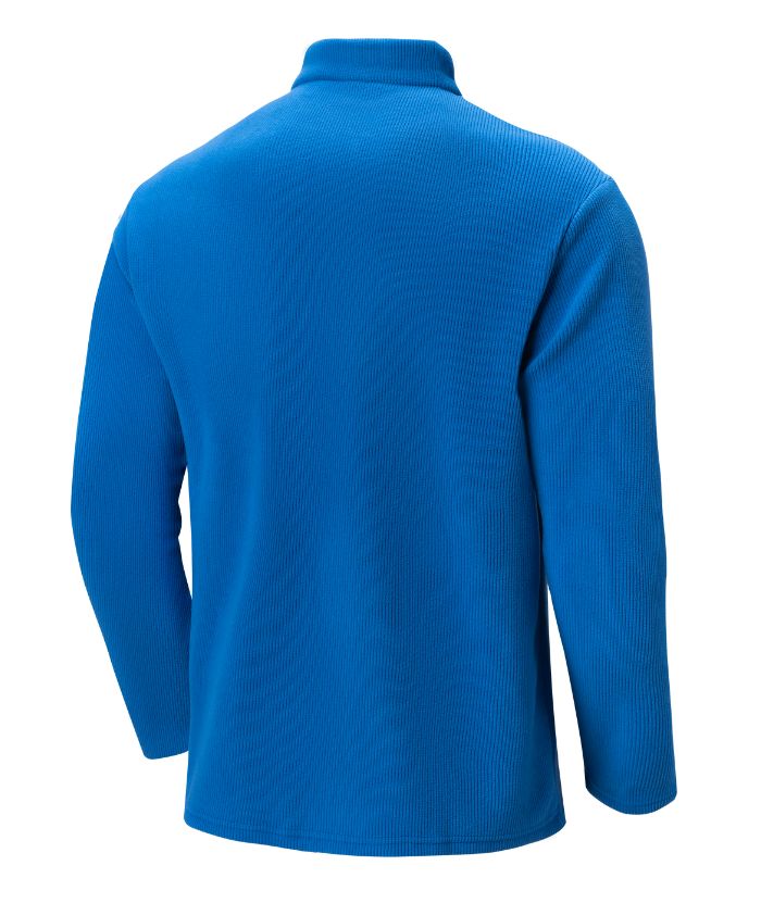 ZITY Men's Long Sleeve Quarter Zip Sports Polo Shirt-88188