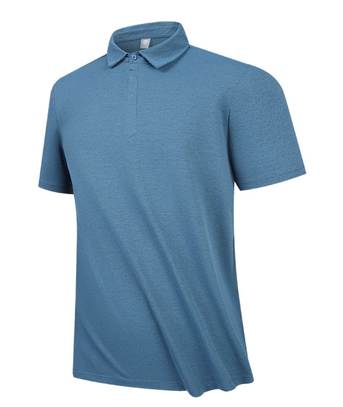 ZITY Men's Button Up Workout Dry Fit Polo Shirt-8313
