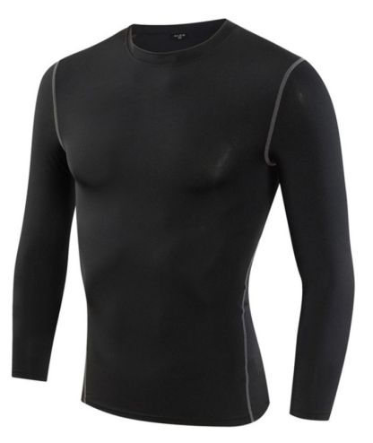 ZITY Men's Compression long Sleeve Sports T-Shirt-DUMLS05952