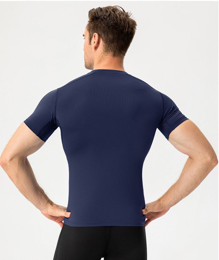 ZITY Men's Dri Fit Sports Compression T-Shirt-DUMTS05962