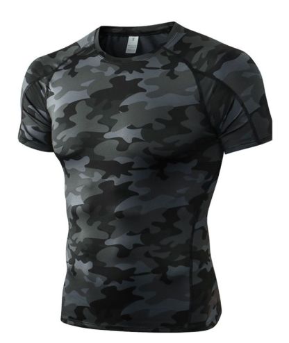 ZITY Men's Running Dri Fit Compression T-Shirt-DUMTS05960