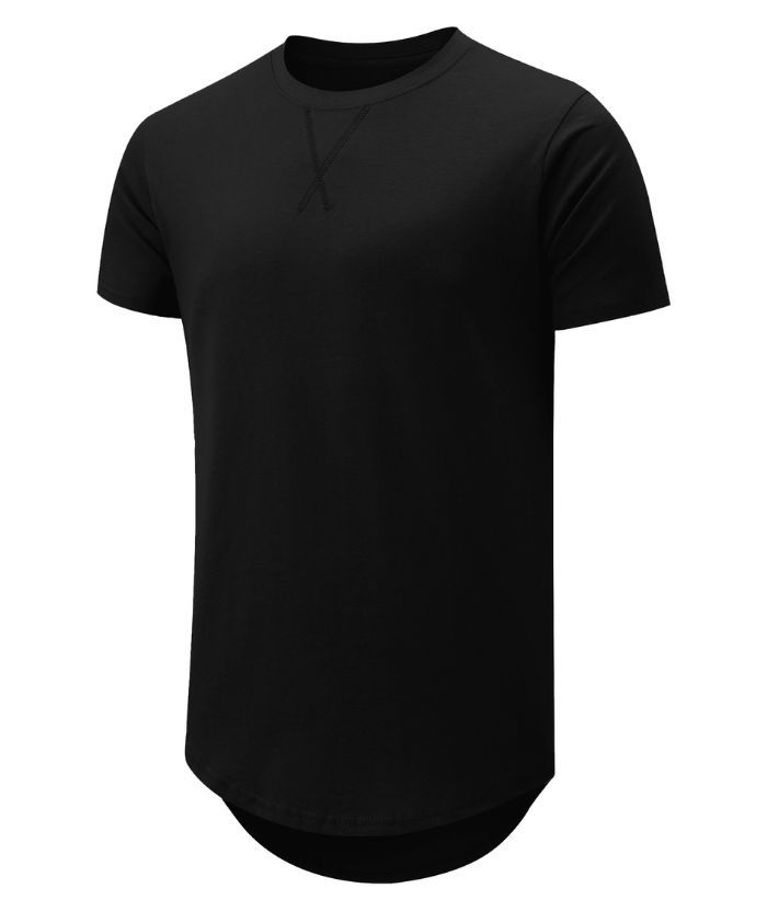 ZITY Men's Round Neck Hip-Hop Slim Fit T-Shirt-ZPK010742