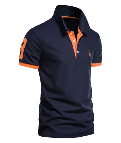 ZITY Men's Button Up Slim Fit Golf Polo Shirt-DUMPO06022