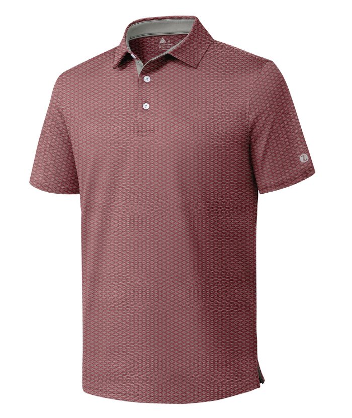 ZITY Men's 3 Button Slim Fit Polo Shirt-CUMPO05189