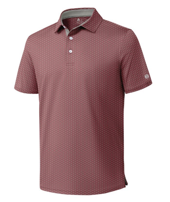 ZITY Men's 3 Button Slim Fit Polo Shirt-CUMPO05189