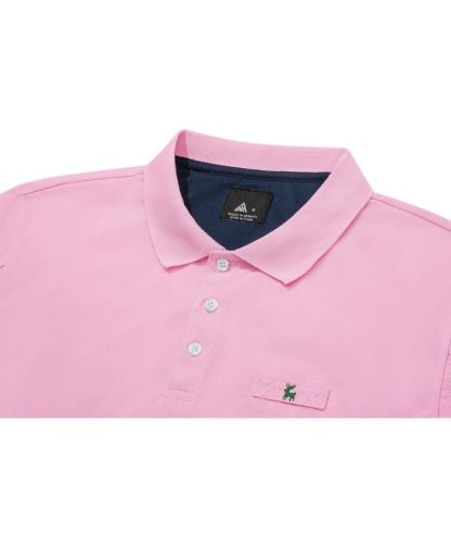 ZITY Men's 3 Button Up Slim Fit Polo Shirt-CUMPO03041