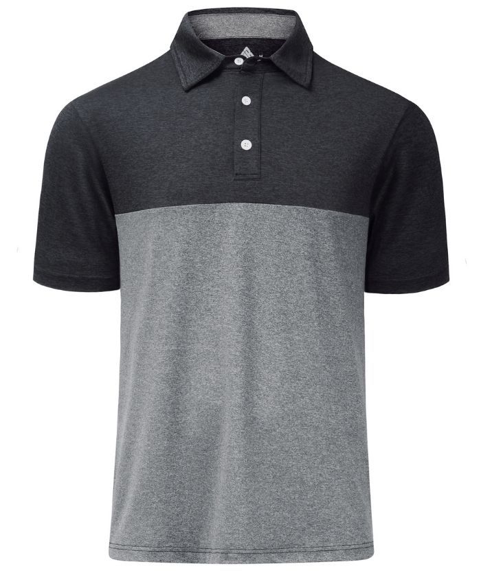 ZITY Men's Color Block Dri Fit Polo Shirt-APOH700109