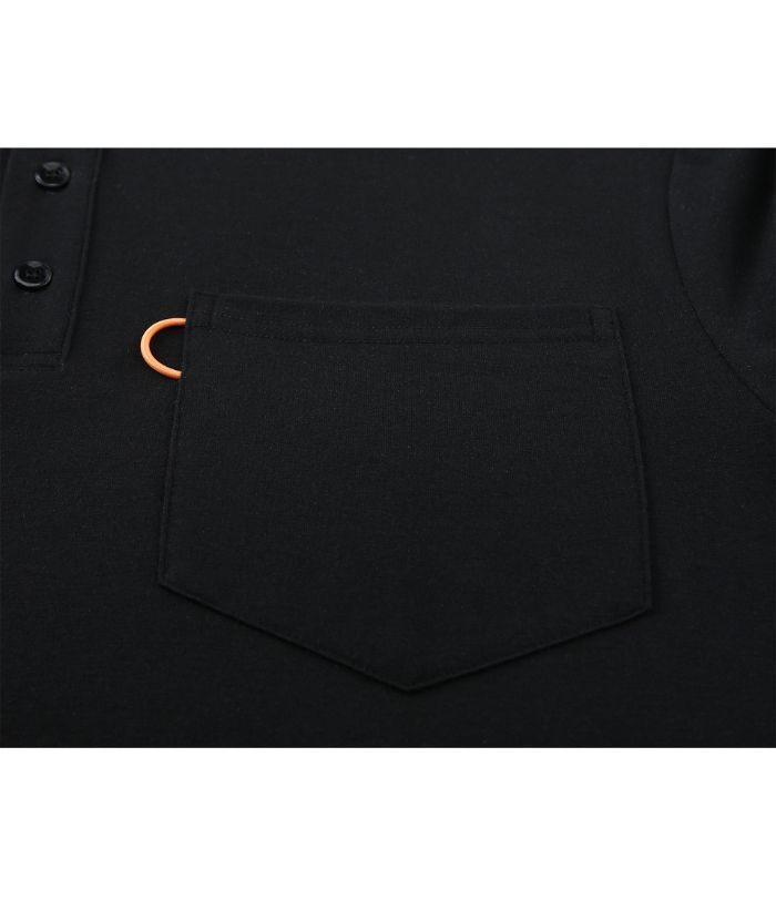 ZITY Men's Dri Fit Button Up T-Shirt-CUMSS01289