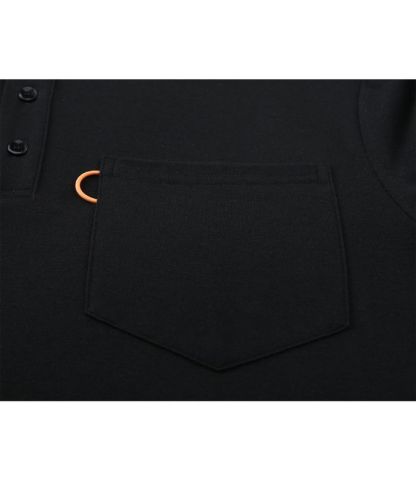 ZITY Men's Dri Fit Button Up T-Shirt-CUMSS01289