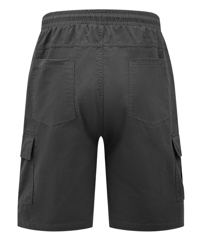 ZITY Men's Loose Fit Men's Drawstring Cargo Shorts-CEMGS05458