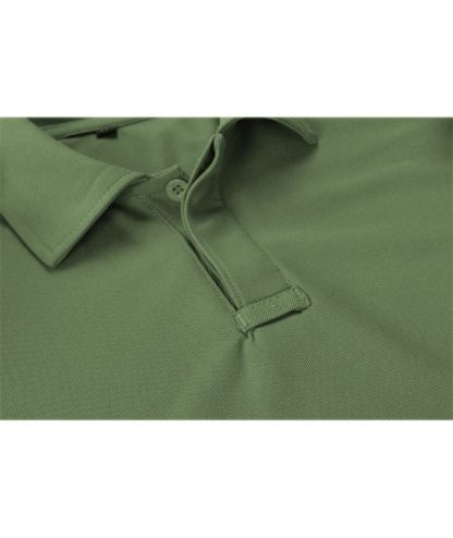 ZITY Men's Button Up Slim Fit Printed Polo Shirt-CUMPO06122