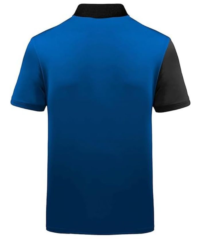 ZITY Men's Short Sleeve Athletic Dri Fit Polo Shirt-CEMPO01867