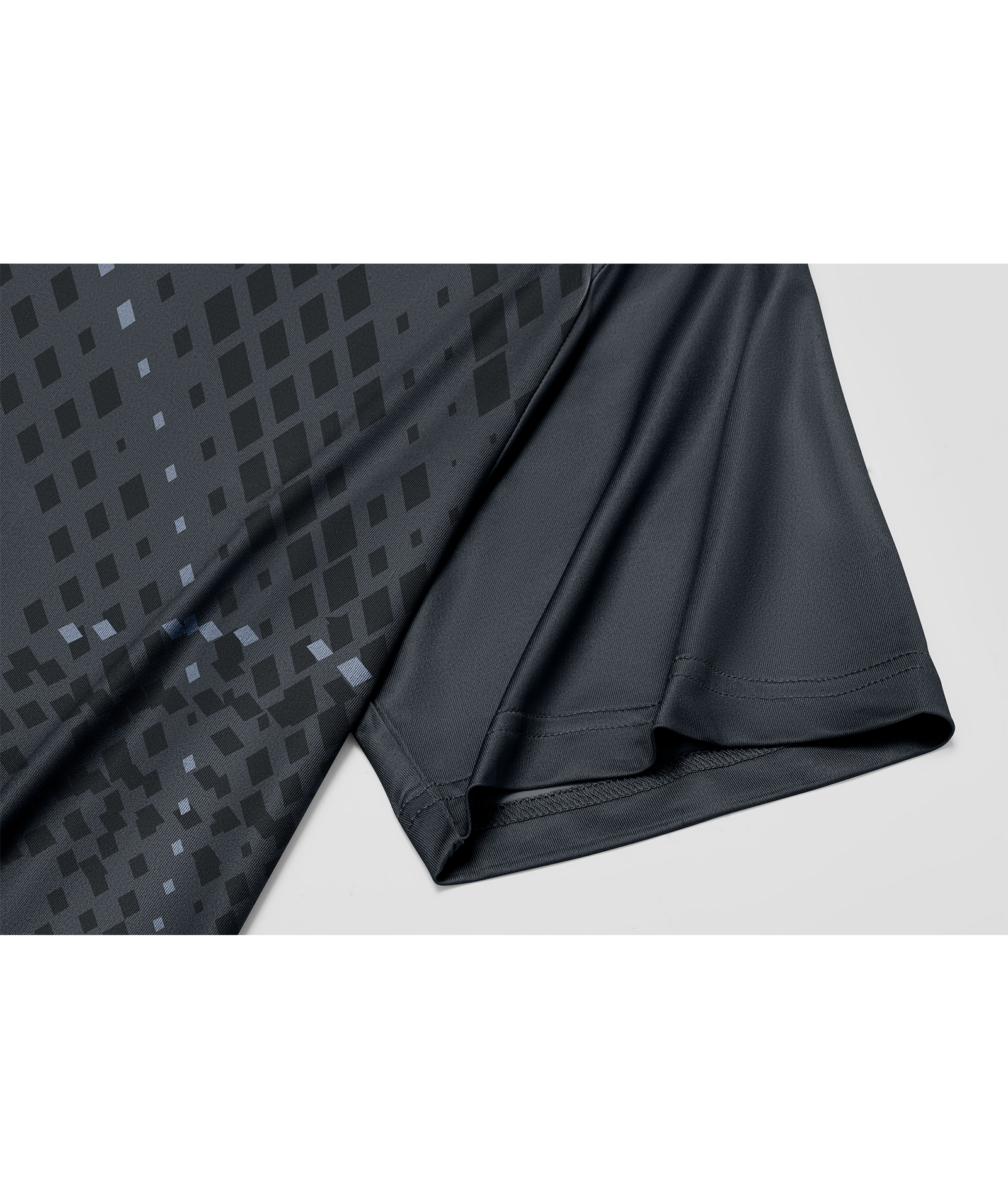 ZITY Men's Button Up Dri Fit Print Polo Shirt-CUMPO02480