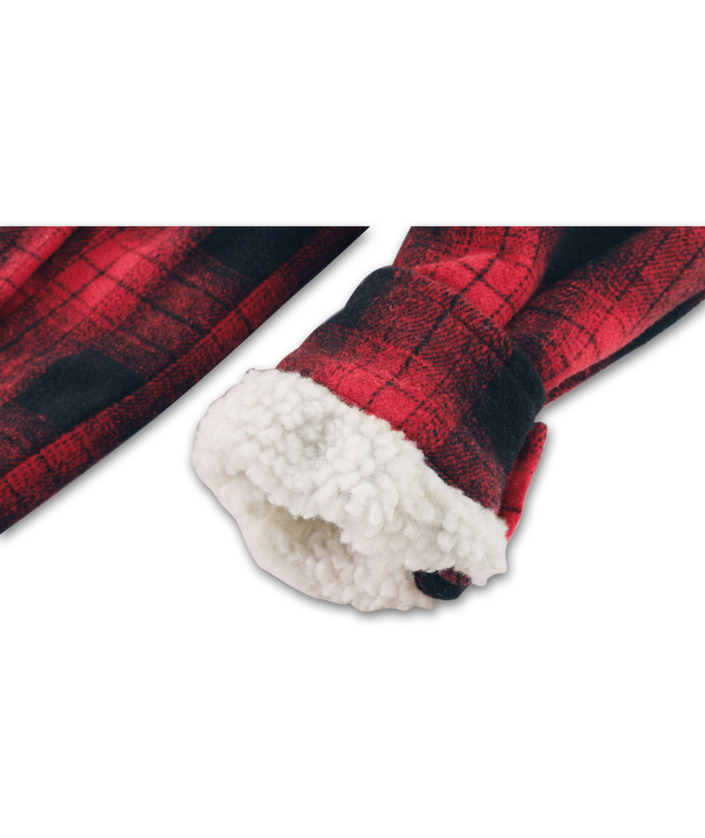 ZITY Men's Long Sleeve Full Zipper Plaid Fleece Shirt-CUMJA04084