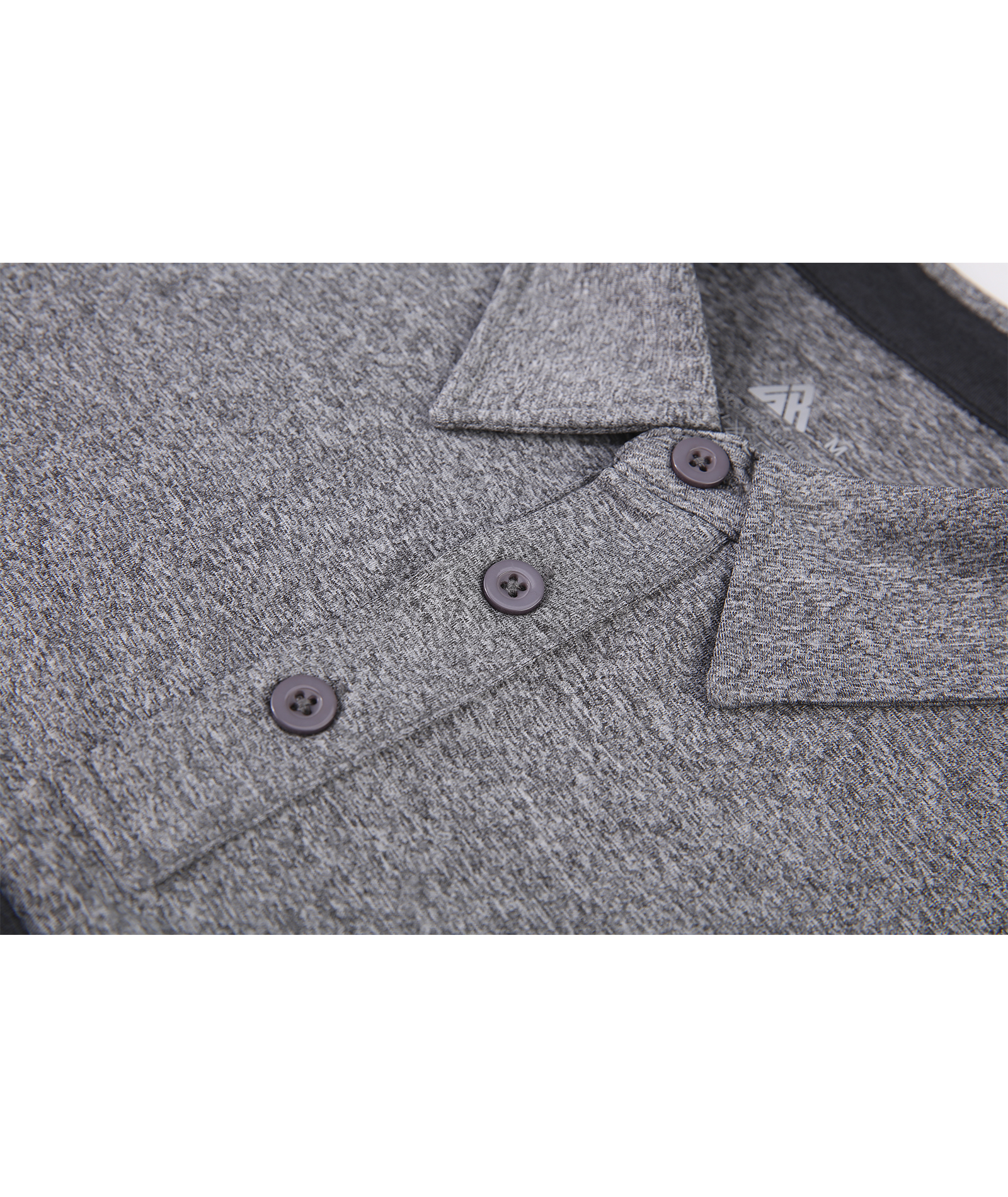 ZITY Men's Long Sleeve Moisture Wicking Polo Shirt-CFMLP00007