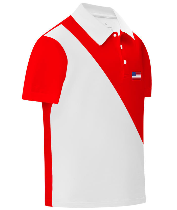 ZITY Kid's Summer Color Block Dri Fit Golf Polo Shirt-CUBPO02402