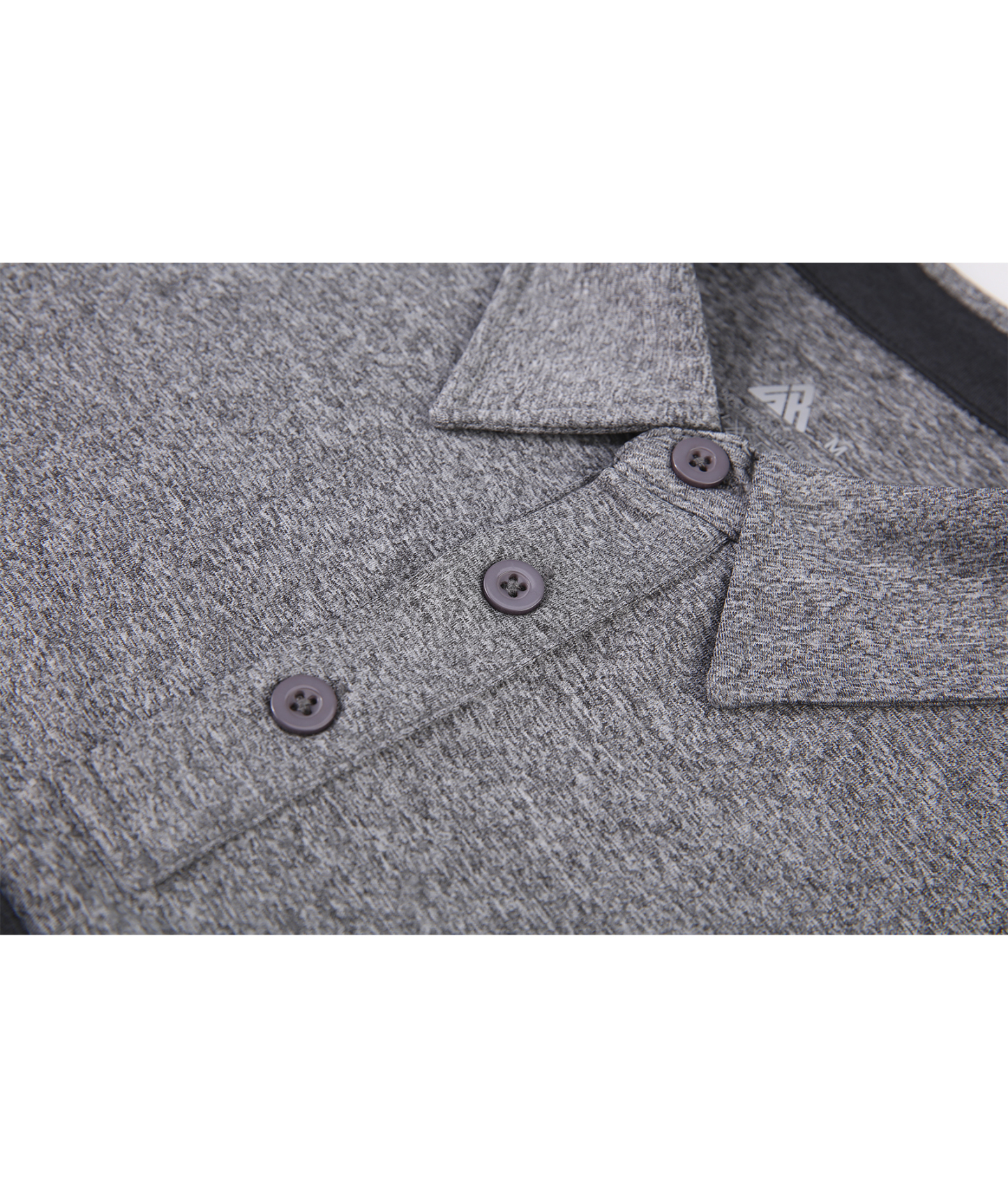 ZITY Men's Long Sleeve Moisture Wicking Polo Shirt-CFMLP00007