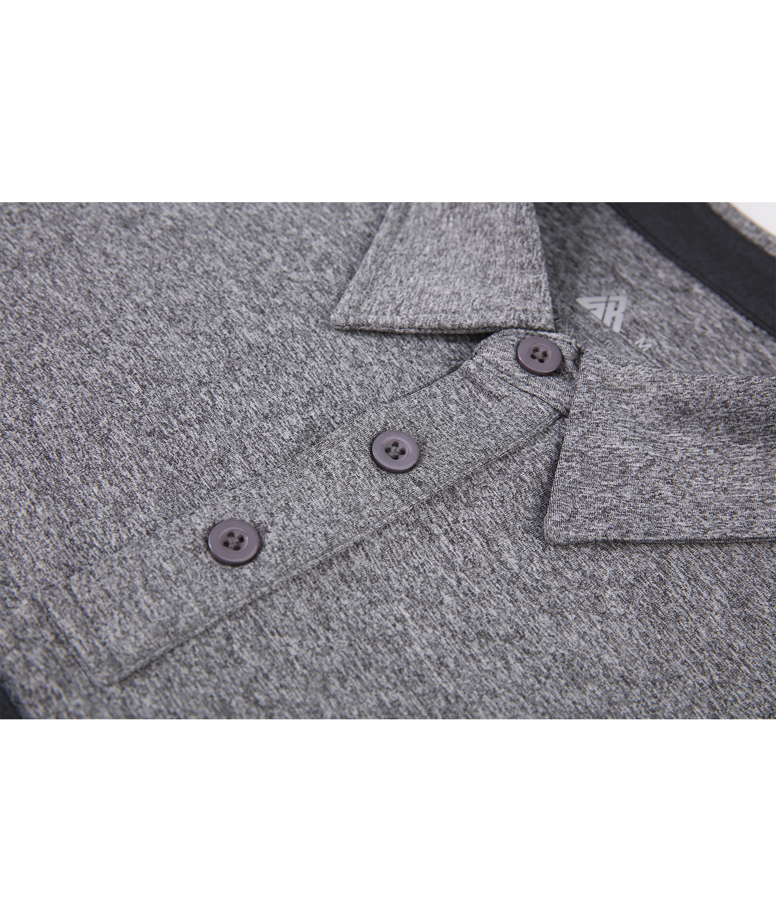 ZITY Men's Long Sleeve Moisture Wicking Polo Shirt-CFMLP00007