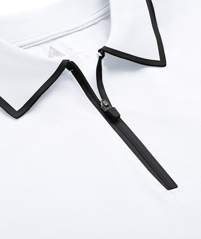 ZITY Women's Dri Fit Quarter Zip Golf Polo ShirtCUWPO01444