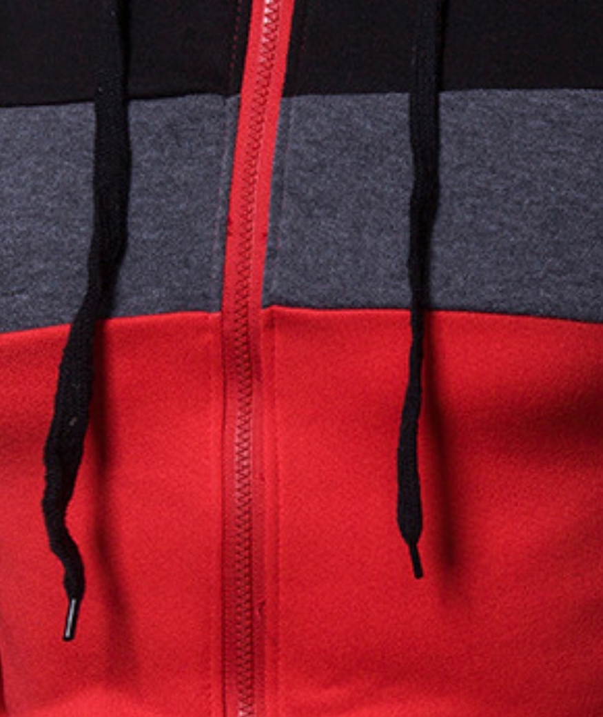 ZITY Men's Zipper Casual Fashion Long Sleeve Sweatshirt-DUMFH04870 | Zitysports