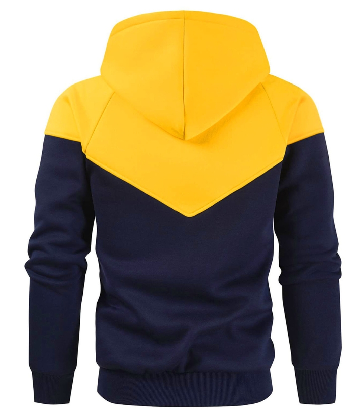 Men's Plus Size Long Sleeve Casual Pullover Hoodie-DUMFH04884 | Zitysports