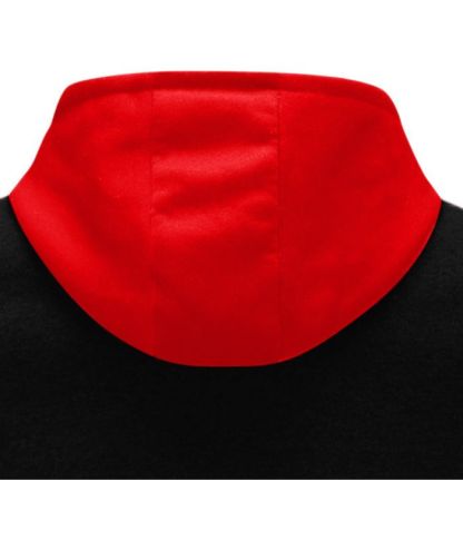 ZITY Men's Polyester Long Sleeve Color Block Full Zip Casual Hoodie-DUMFH04995|Zitysports