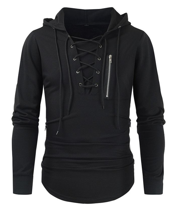ZITY Men's Light Weight Long Sleeve Tactical Outdoor Pullover Hoodie-DUMFH05067|Zitysports