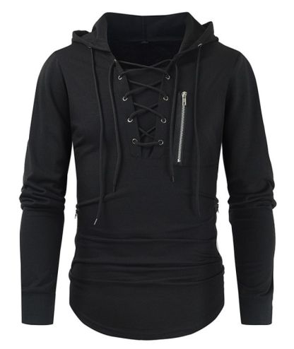 ZITY Men's Light Weight Long Sleeve Tactical Outdoor Pullover Hoodie-DUMFH05067|Zitysports