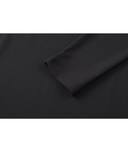 Men's Sports Round Neck Long Sleeve Polo Shirts-8849
