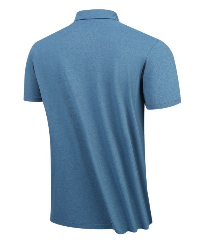 ZITY Men's Button Up Workout Dry Fit Polo Shirt-8313
